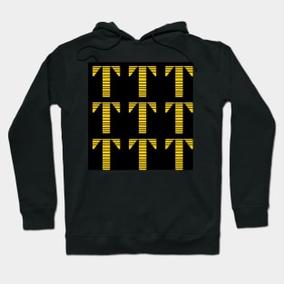 Letter T, the pattern 6 Hoodie